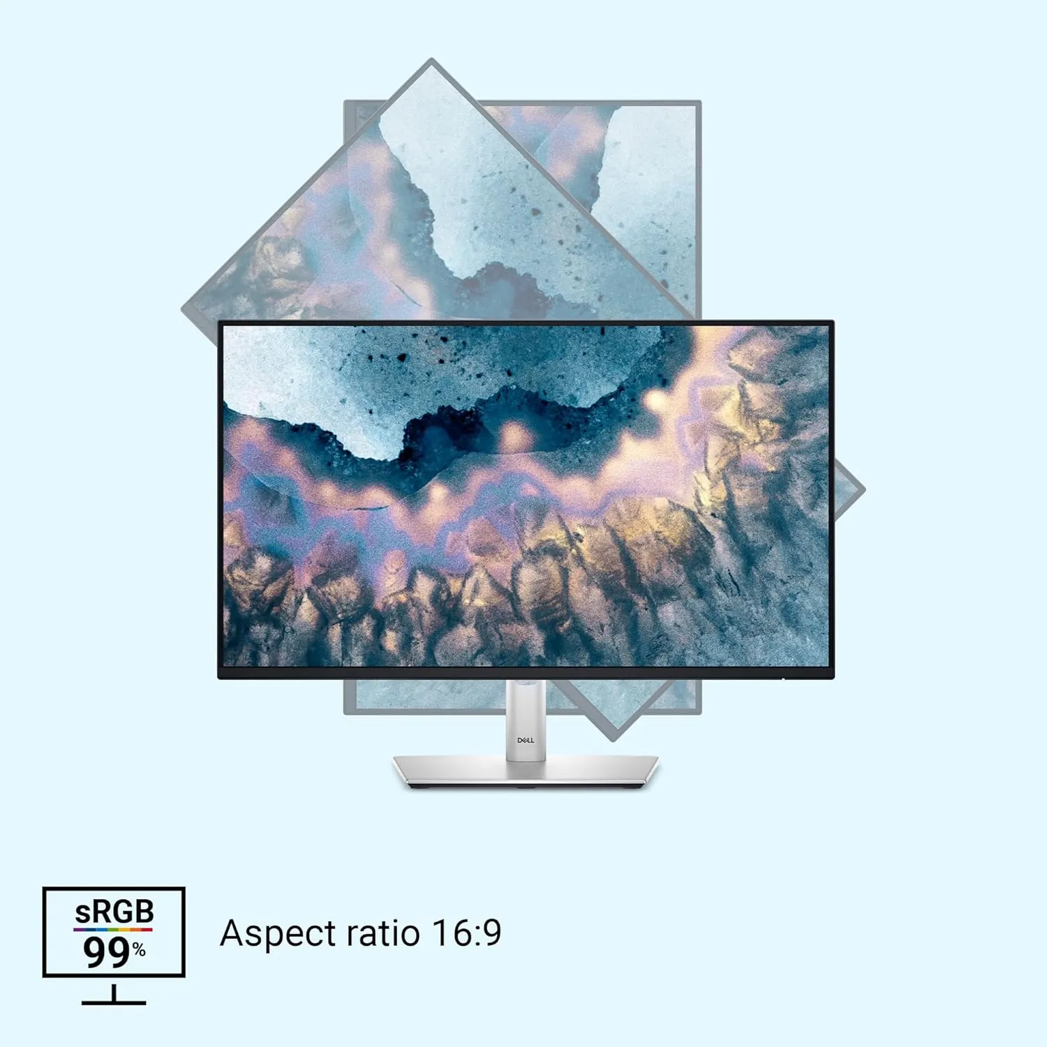 Dell LED Monitor 24" FHD IPS 100Hz HDMI | DP (P2425H) view 4